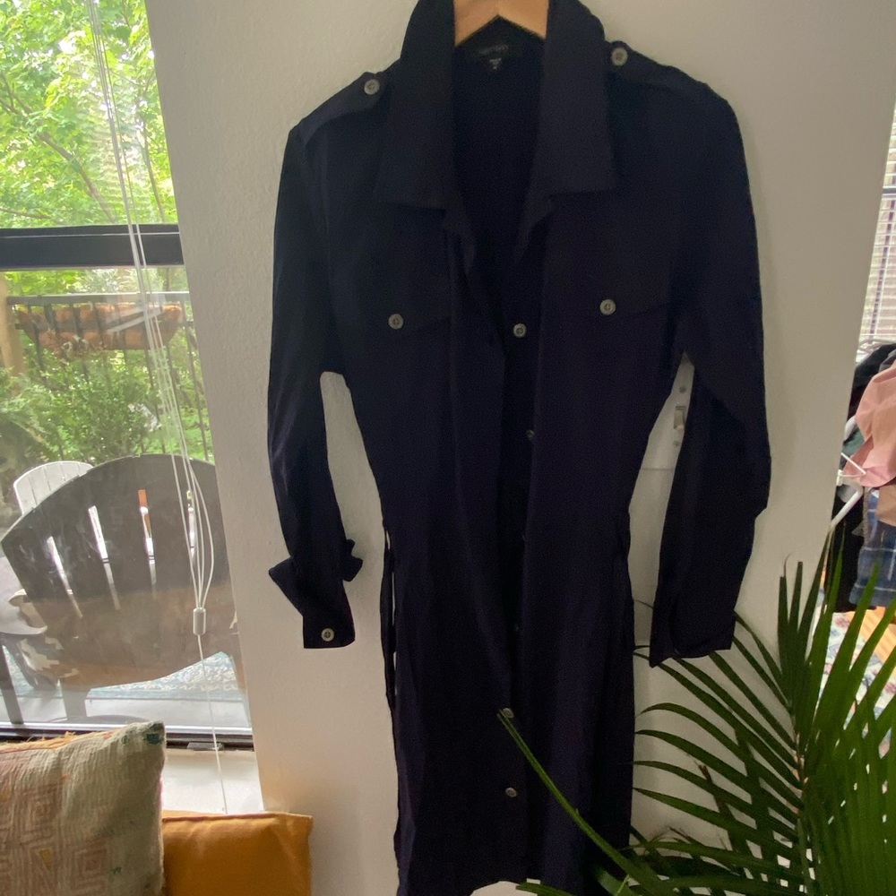 KAREN KANE MILITARY NAVY DRESS